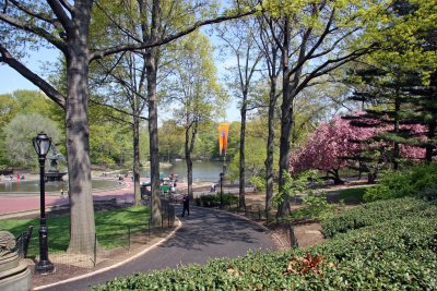 Lakeshore Walk between the Boat House & Bethesda Fountain