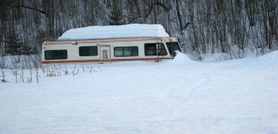 Winter Camping in Vermont