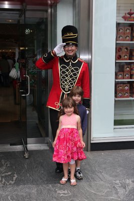 Entrance to the FAO Schwarz toy store.