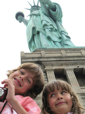 Visit to the Statue of Liberty.