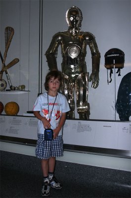 C3PO in the Mus. of American History.