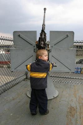 USS Intrepid, NYC. April 2006