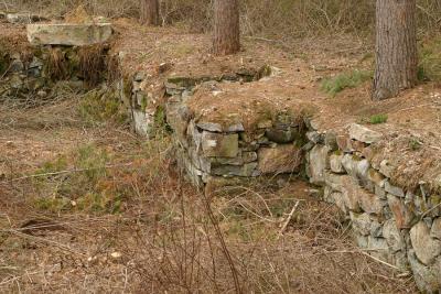 A foundation at the Dana Common. April 22, 2006.