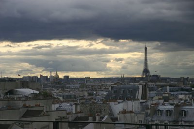 Sunset from the centre Pompidou