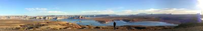 Lake Powell from scenic overlook - 28th