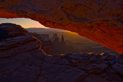 Mesa Arch at sunrise 2