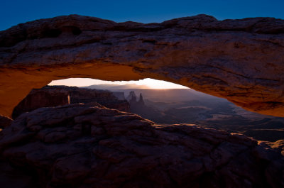 Mesa Arch at sunrise 3