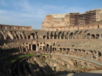 Inside of the Colosseum.JPG
