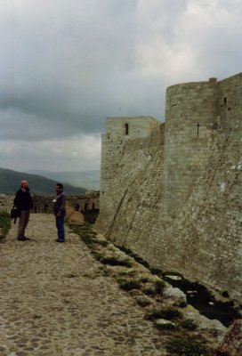 Croc des Chevalier. On the ramparts.jpg