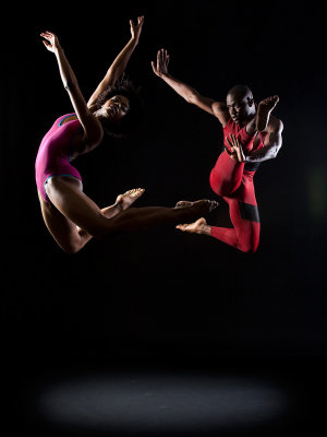 Aisha Mitchell and Corey Baker