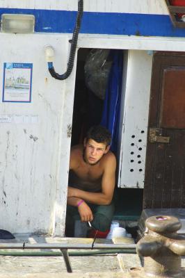 End of shift on a chokka boat