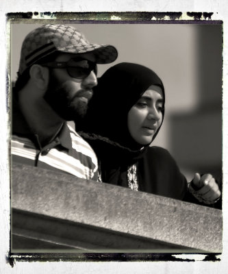 people watching