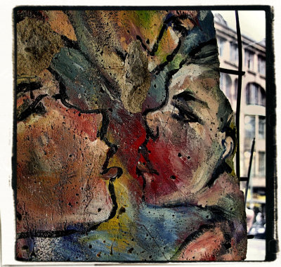 fragment of the wall (painted west side)