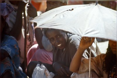 The market in Afar, Ethiopia