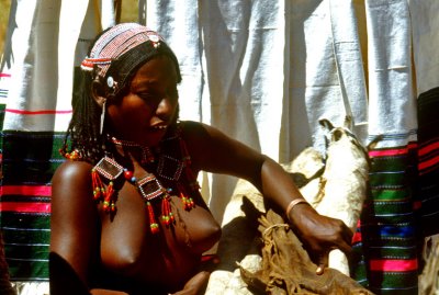 Young Afar woman, Ethiopia