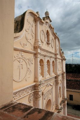 View of the face of the cathedral