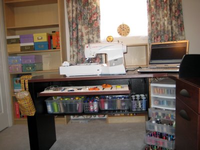Margaret's New Sewing Room