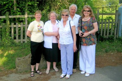 Family meal out at Hardwick Inn