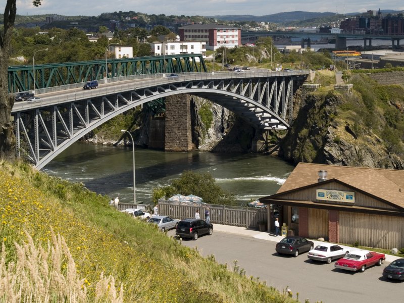 The reversing Falls Bridge
