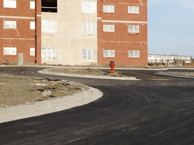 Front Paved Oct 28 07
