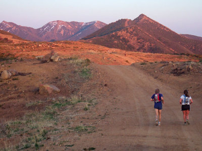 Evening on the Ridge Towards Topa