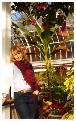 Brittney in the Garden