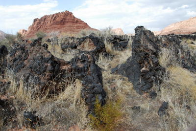 Snow Canyon State Park-lava beds