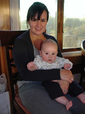 Colton and Aunt Stacy