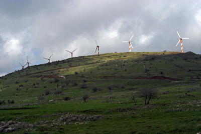 snowy Golan heights, Israel Feb 2006  