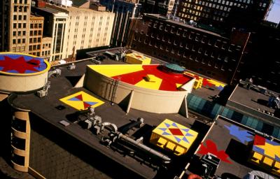 Circle Centre Rooftop Mural
