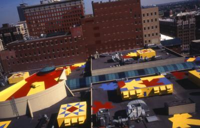Circle Centre Rooftop Mural