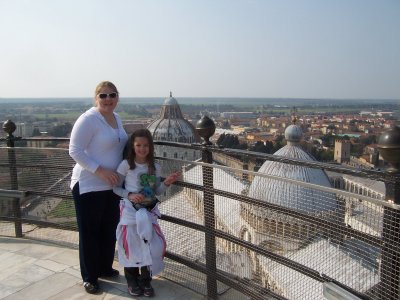 On top of the Tower of Pisa