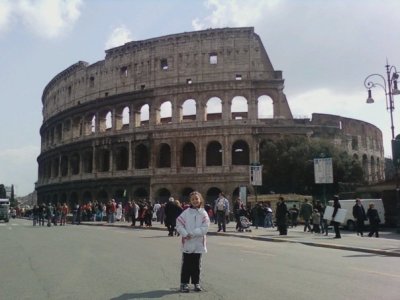 Anna Claire & Colosseum - Rome
