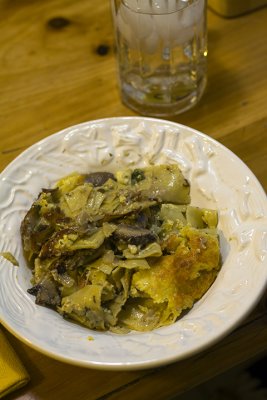 Zagreb-Style Baked Mushrooms & Macaroni