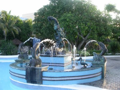 Playacar fountain