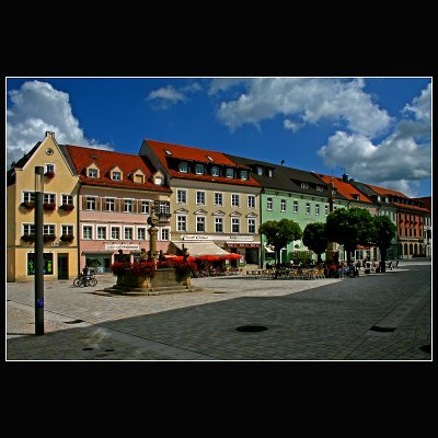 Weilheim ... city center square ...