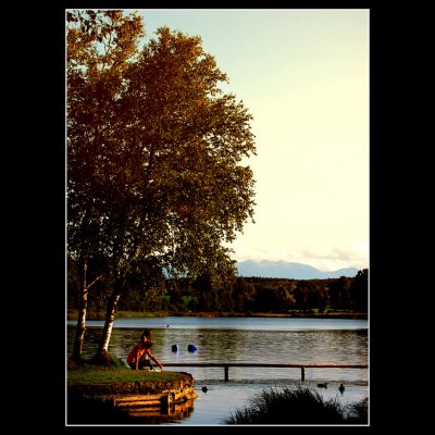Weilheim lake ...