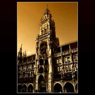 ... Munich city center ...