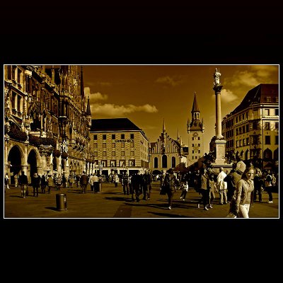 ...Munich city center ...