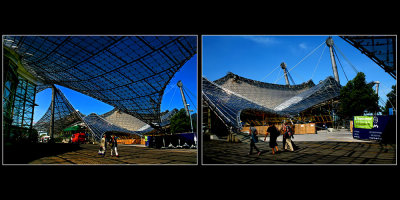 ...at the Olympic Stadium in Munich ...