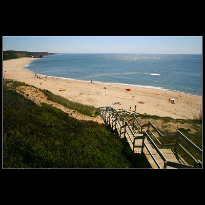 Portuguese coast line ...
