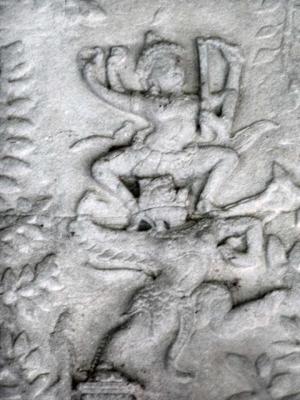 Vishnu and Garuda