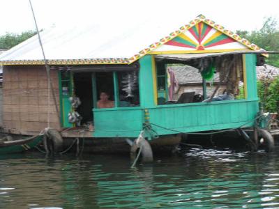 Vietnamese floating market