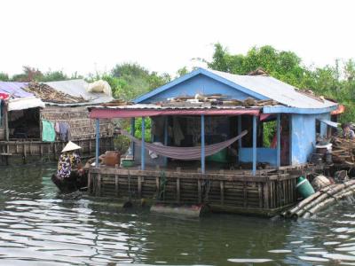Vietnamese floating market