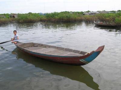 Vietnamese floating market