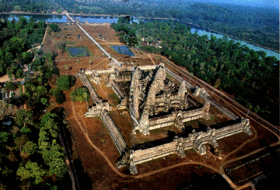 Angkor Vat from above