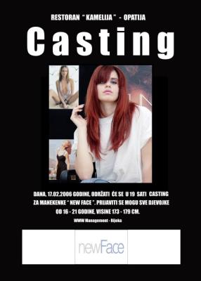 Casting New Face