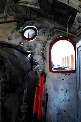 Cog Wheel Railway driver's cabin