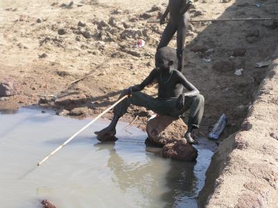 Hungry Boy Fishing