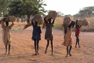 Students Bring Grass